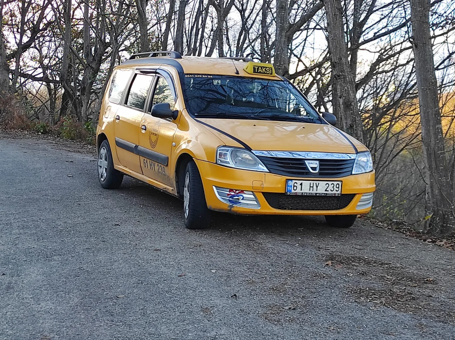 Vakfıkebir Selçuk Şentürk Taksi aracı